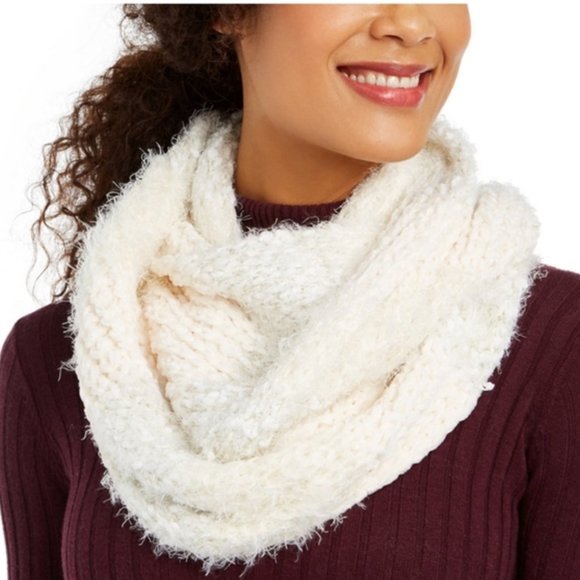 INC International Concepts Accessories - NWT INC Macy's Mixed Yarn Metallic Loop Scarf